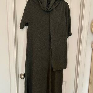 COS Dark Gray Midi Dress